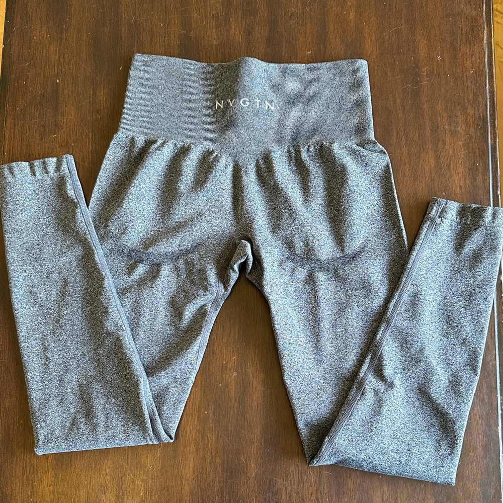 NVGTN Women’s High-Waist Heather Gray Leggings